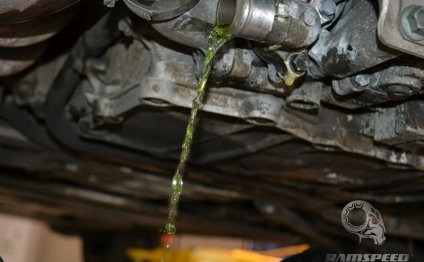 Fluid getting drained from the