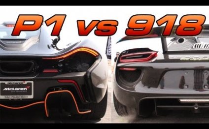 P1 vs Porsche 918 – Video