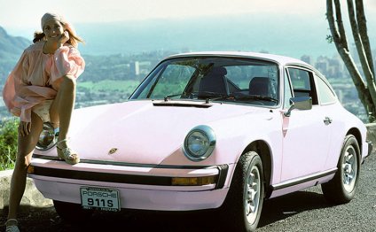 Pink Cars and Retro Girls