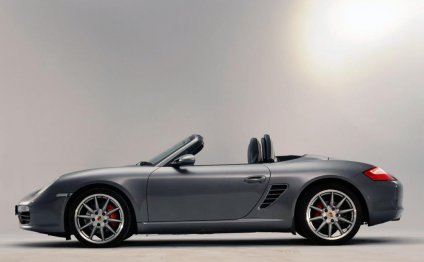 Porsche Boxster side profile