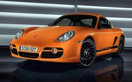 Orange Porsche Boxster
