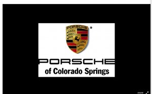 Porsche dealership in Colorado