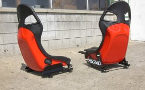 Porsche GT3 seats