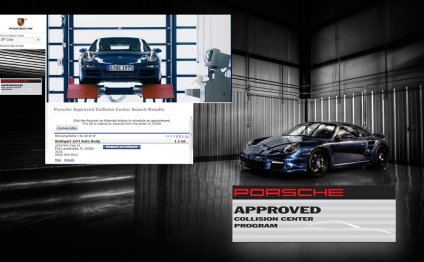 Porsche Certified Body shop