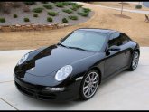 Black Porsche Carrera