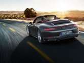 White Porsche 911 Convertible