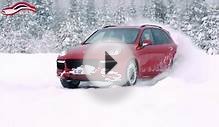 2015 Porsche Cayenne GTS - Full Throttle on Snow - Exhaust