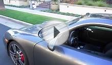 2012 Porsche Targa 4S Meteor Grey Metallic Black Full leather