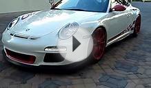2011 Porsche 911 GT3 RS Coupe WHITE WITH RED for sale at