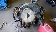 356 porsche engine run on floor