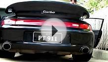 Black Porsche 911 (993) Turbo Sound
