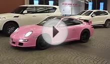 pink Porsche 911 Carrera