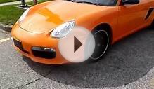 Plasti Dip Boxster S Porsche Blaze Orange + Glossifier