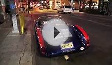 Porsche 550 Spyder in NYC - Parked, Start Up, Acceleration