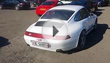 Porsche 911 (993) air cooled boxer engine sound idling