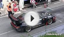 Porsche 993 Turbo w/ GT2 Evo Body Kit LOUD Sound On Hillclimb