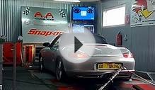 Porsche Boxster S 986 TPC Umbau Kit Turbocharger on Dyno A