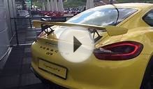 Porsche Cayman GT4 2015 In detail review walkaround Exterior