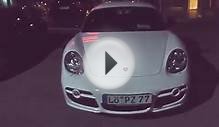 Porsche Cayman S at Night