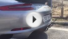 Porsche new911 carrera s Exhaust